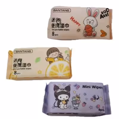 دستمال مرطوب آرایشی فانتزی