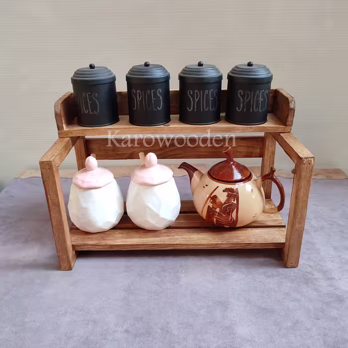 استند چوبی شلف دار (ضدآب)
