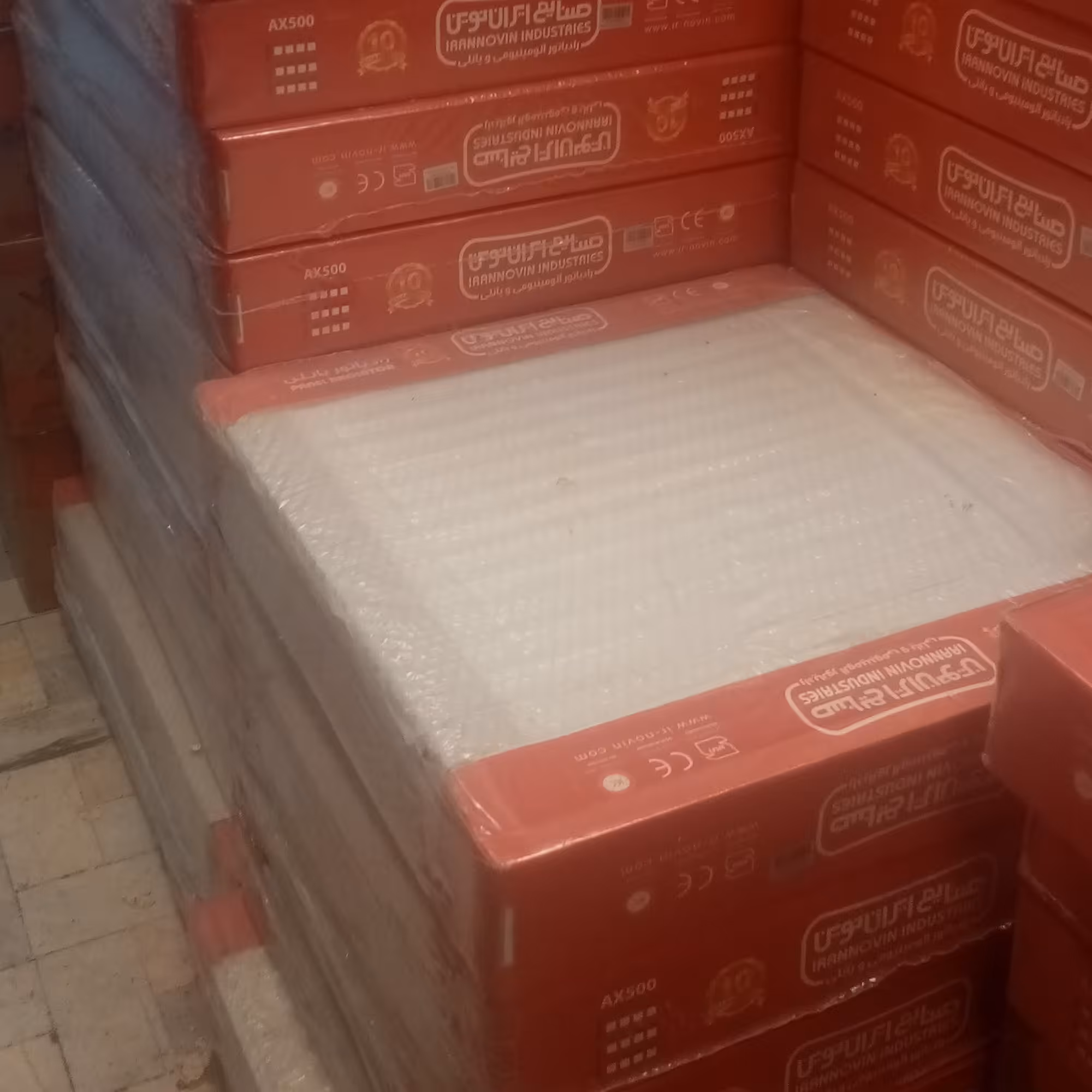 رادیاتور پانلی الومنیومی ایران نوین دو رو