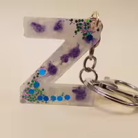 جاکلیدی و آویز رزینی کدZ04 