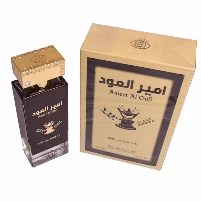 ادکلن مردانه فراگرنس ورد مدل امیر العود وی آی پی Amir Al Oud VIP حجم 100 میل