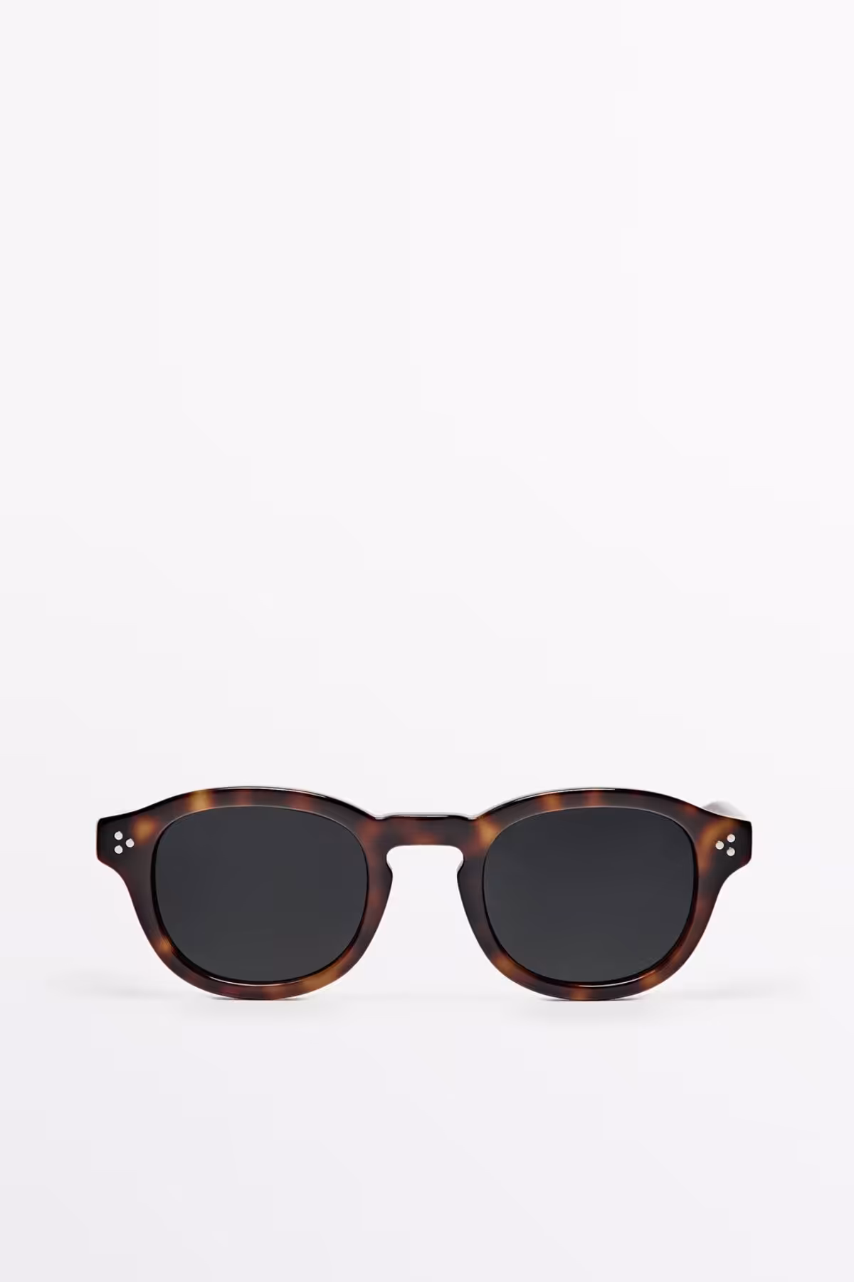 عینک آفتابی چند رنگ مردانه گرد با الگوی لاک پشت Massimo Dutti