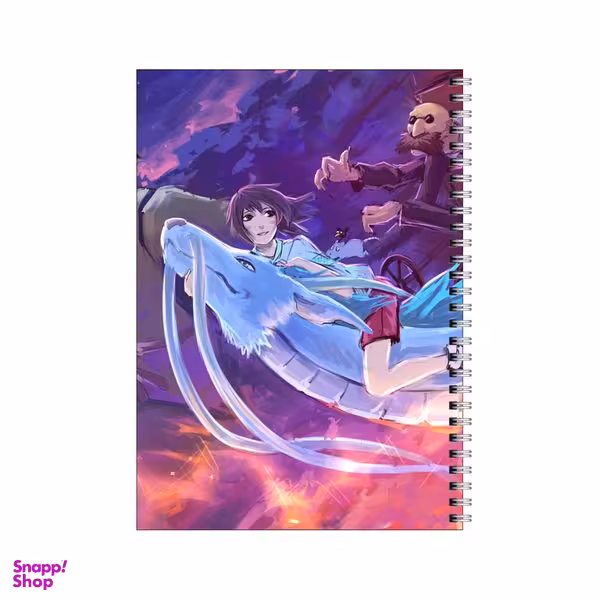 دفتر مشق 80 برگ بامبیلیپ طرح انیمیشن شهر اشباح کد 0425952