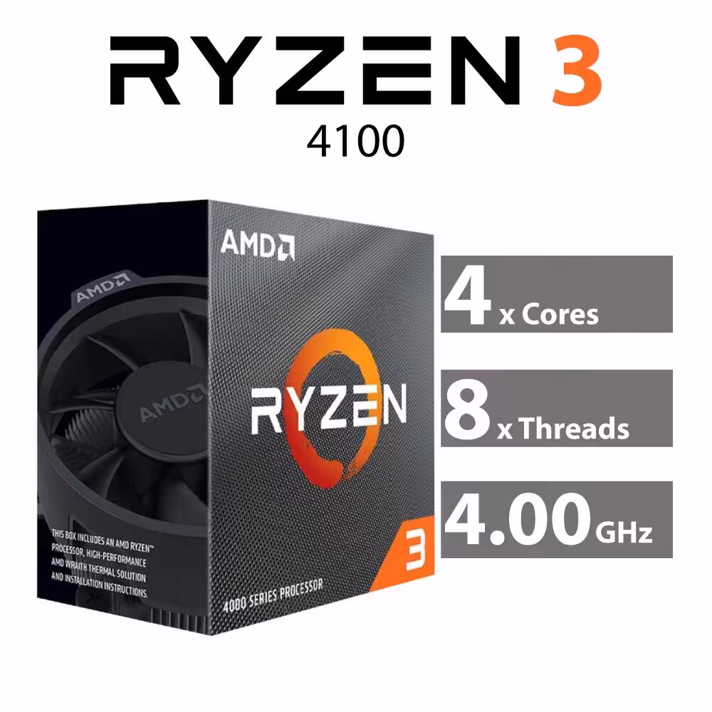 پردازنده AMD Ryzen 3 4100 | آرکا 90