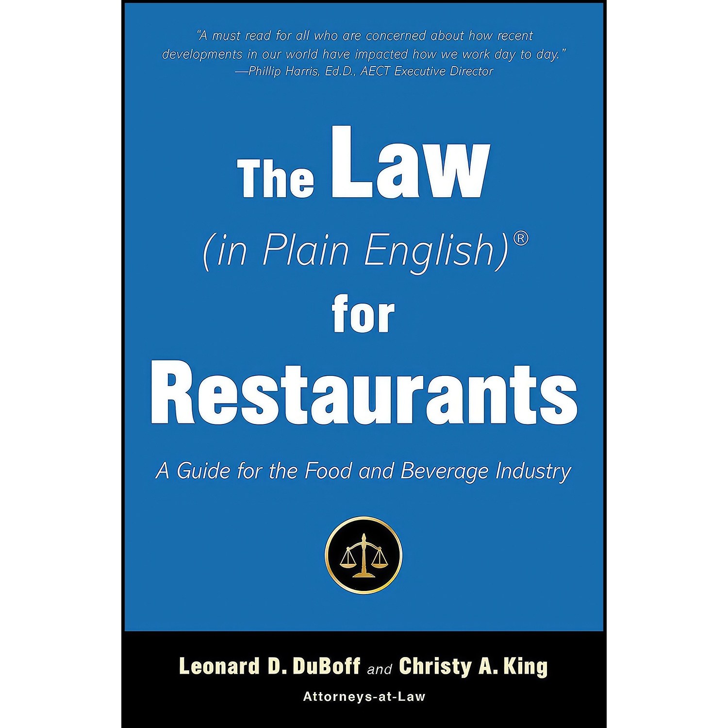 کتاب زبان اصلی The Law for Restaurants اثر جمعی از نویسندگان