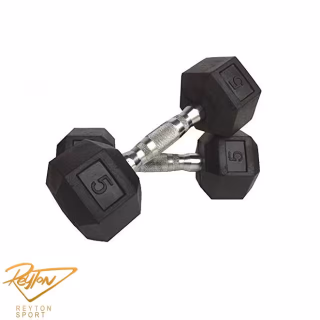 دمبل شش ضلعی 5 کیلویی