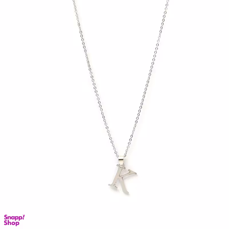 گردنبند زنانه طرح K مدل MDSS-CE6430