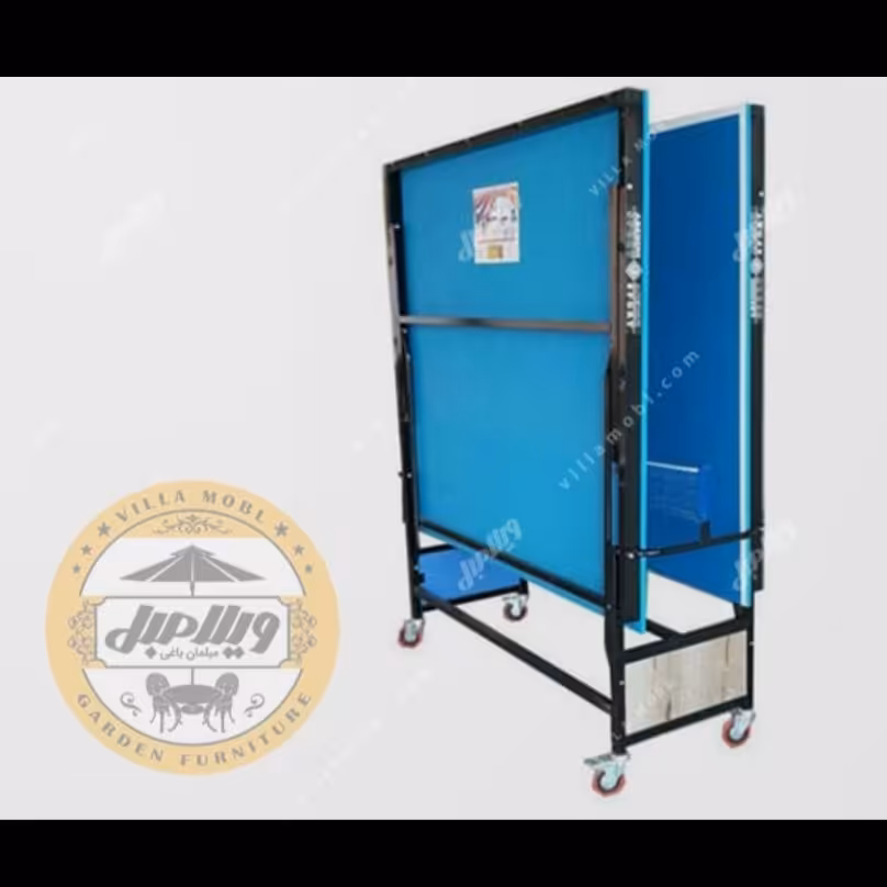 میز پینگ پنگ چرخدار نئوپان ساده T105 ارسال پس کرایه 