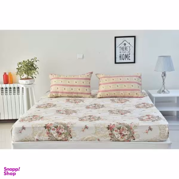 سرویس ملحفه بومرنگ مدل Asra-160 دونفره 3 تکه