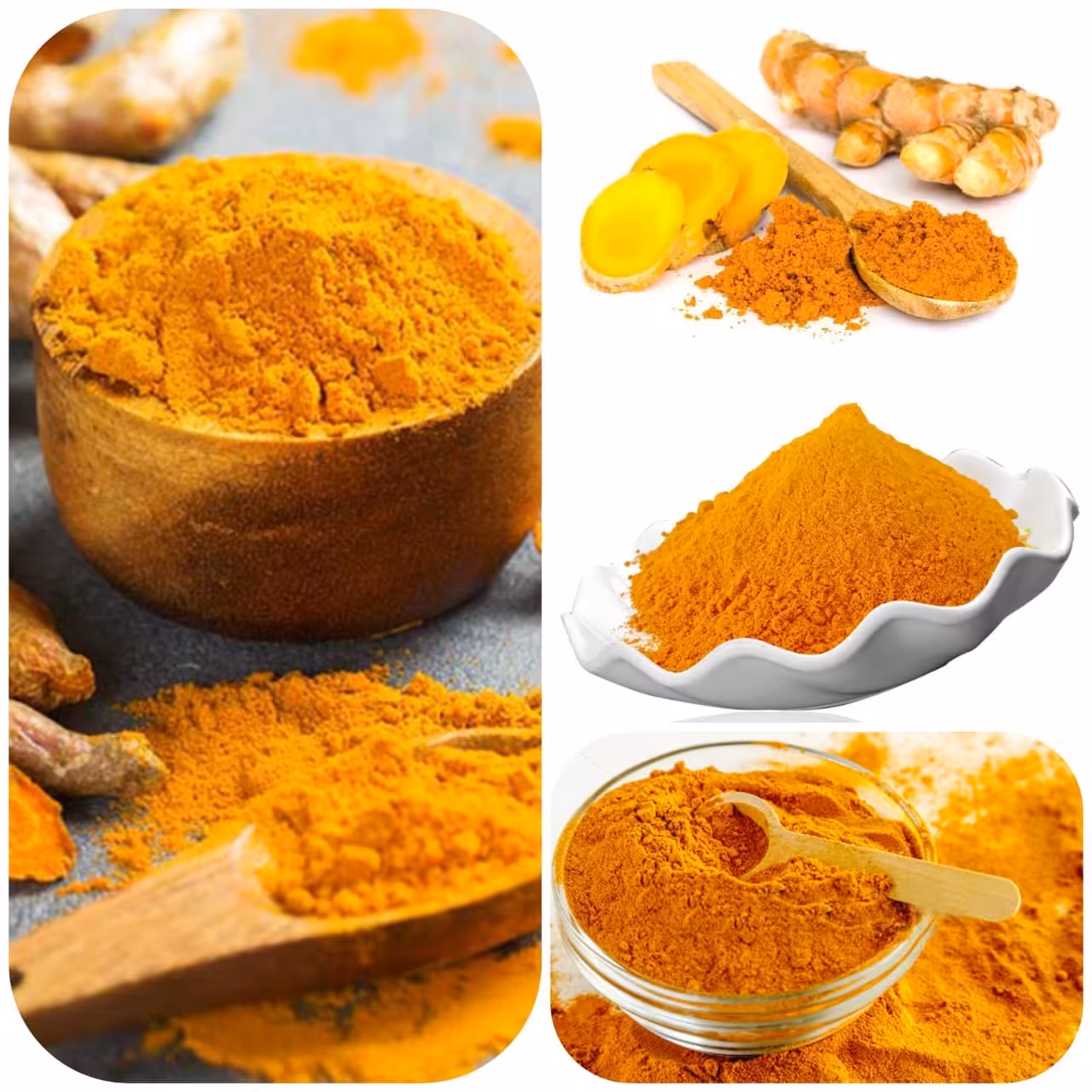 زردچوبه وارداتی هندی اصل آسیاب شده درجه یک ، ممتاز و کاملا خالص بسته 100گرمی