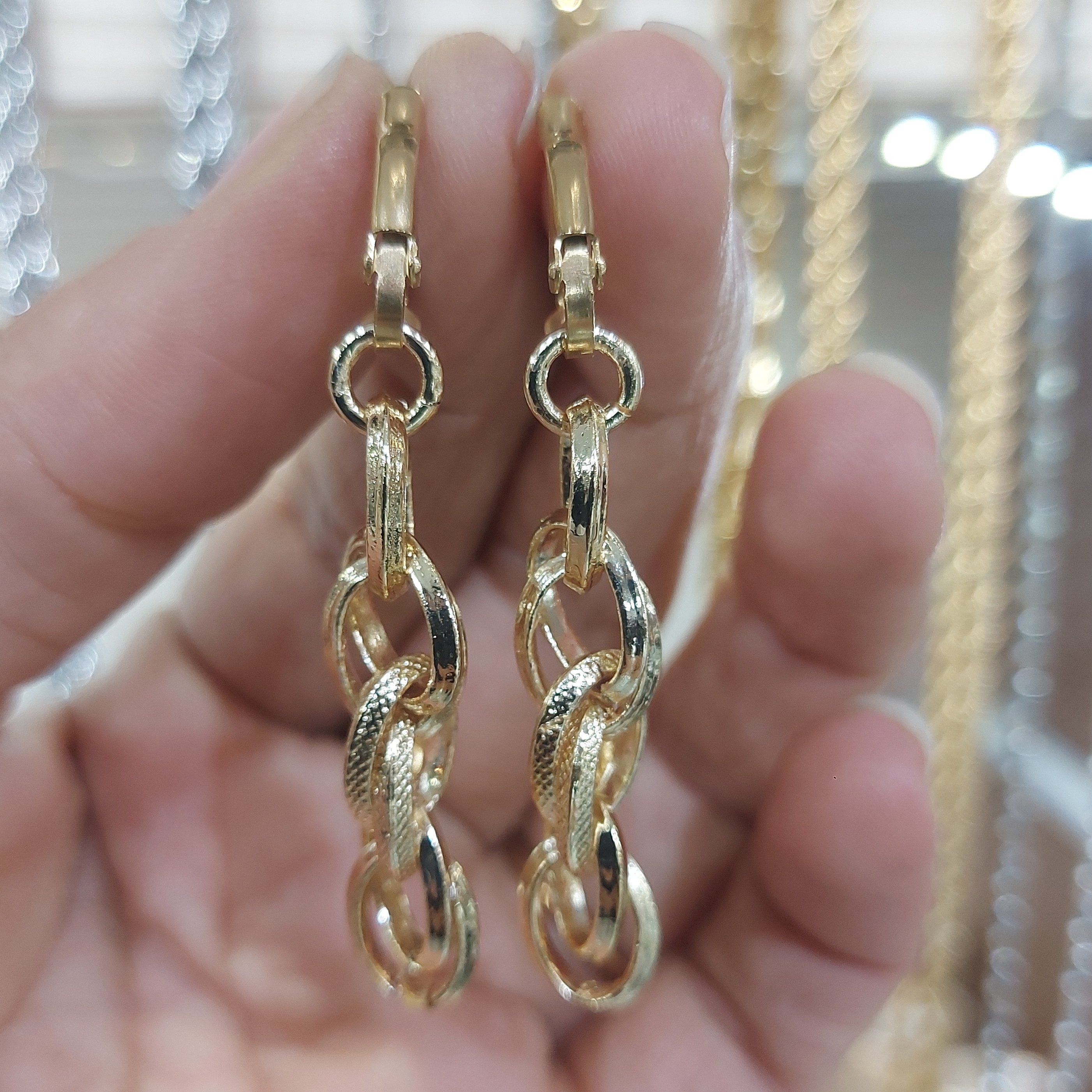 گوشواره طرح طلا