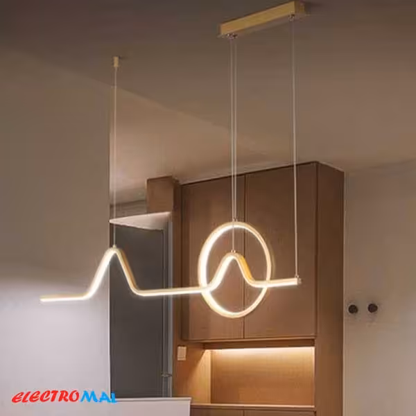 لوستر مدرن SMD مدل ضربان