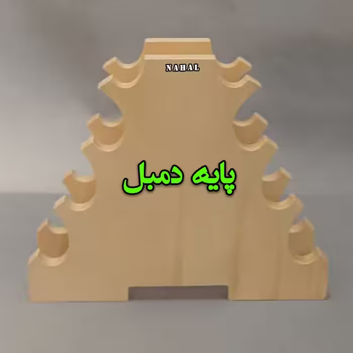 استند دمبل چوبی