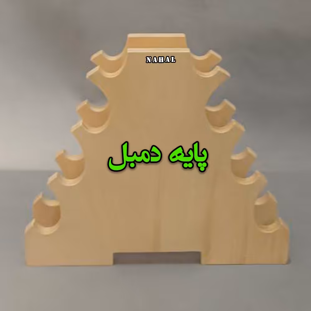 استند دمبل چوبی