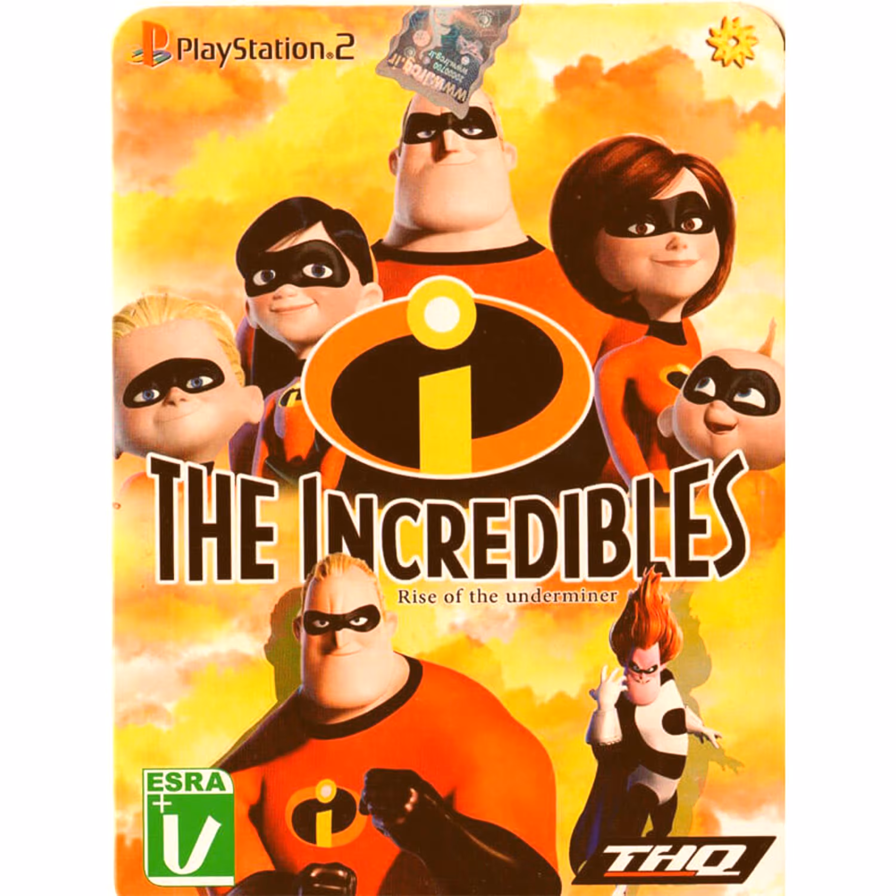 بازی پلی استیشن 2 The Incredibles Rise Of The Underminer