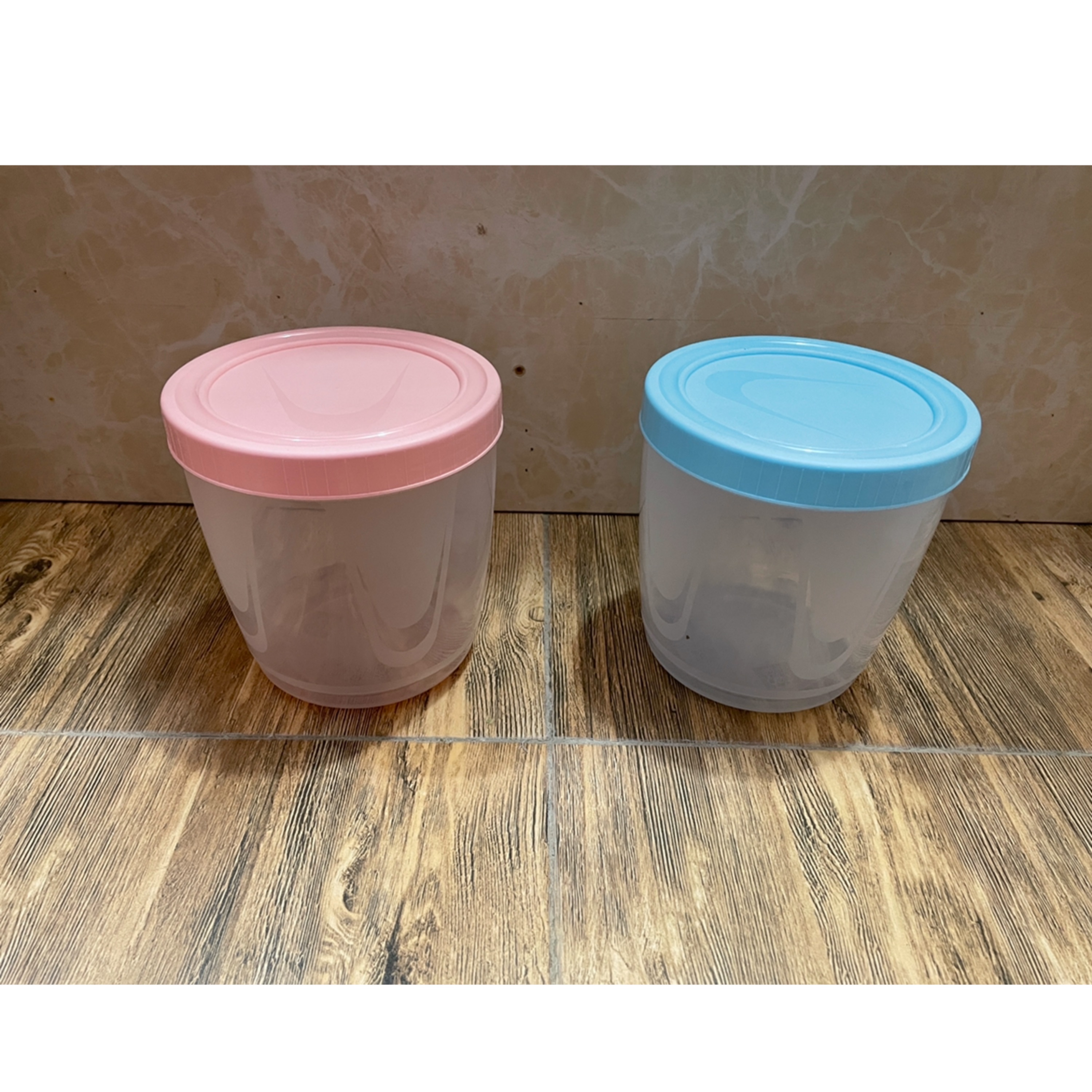 سطل در دار پلاستیکی