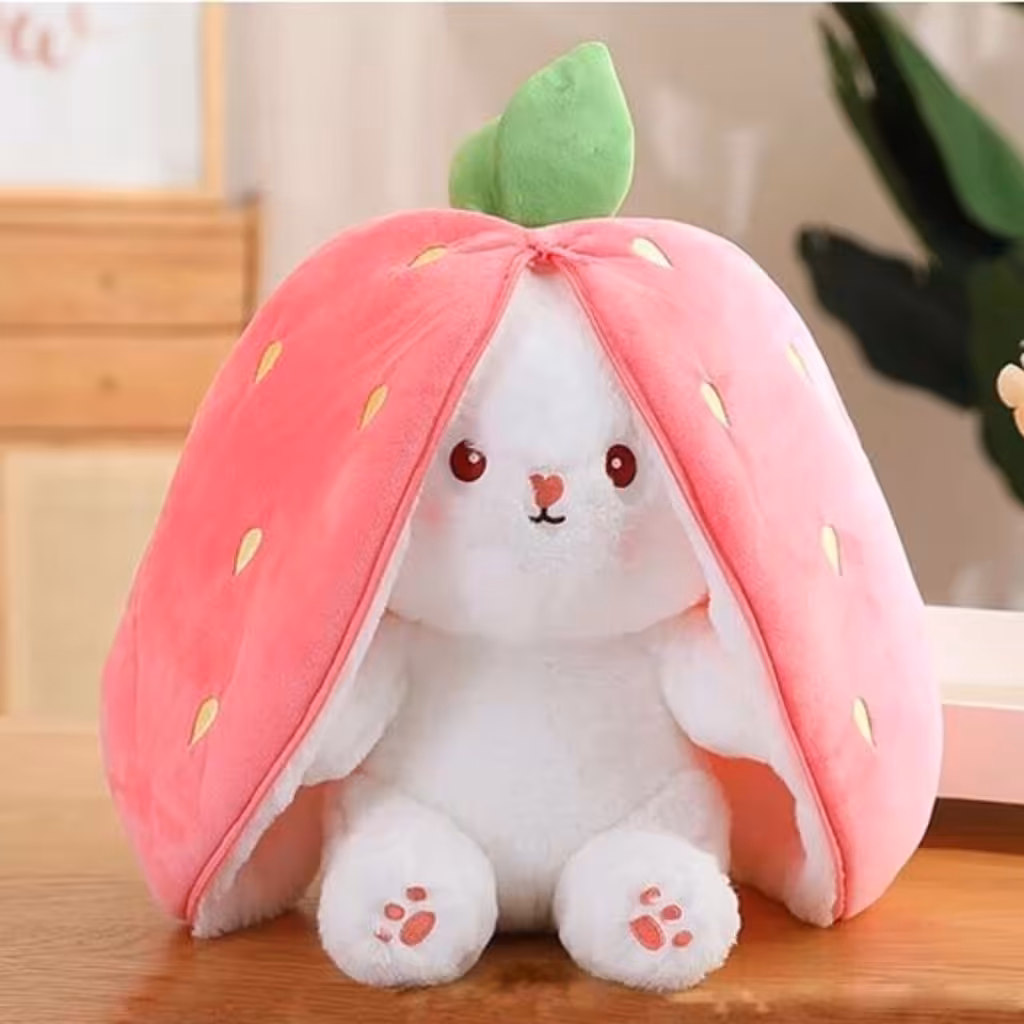 عروسک سورپرایز خرگوش در توت فرنگی  (خرگوش ترند)