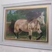 نقاشی اسب وحشی