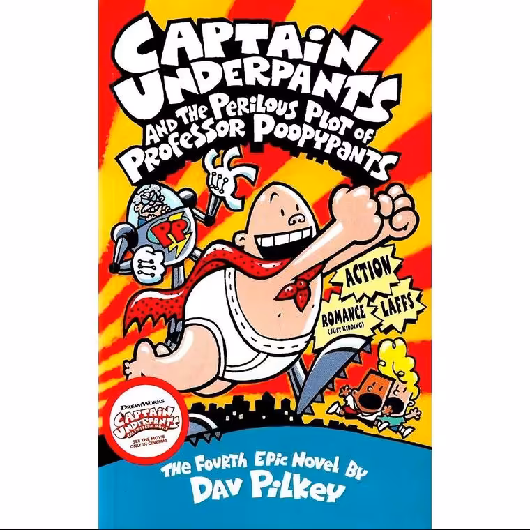 رمان انگلیسی کاپیتان زیرشلواریCaptain Underpants 4