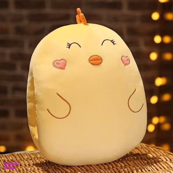 عروسک طرح جوجه بالشتی مدل دست گرم کن کد JIMI110 ارتفاع 45 سانتی متر