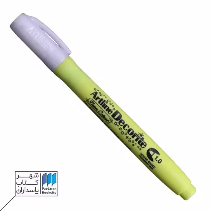 ماژیک دکور سوپریم نوک گرد نئون زرد