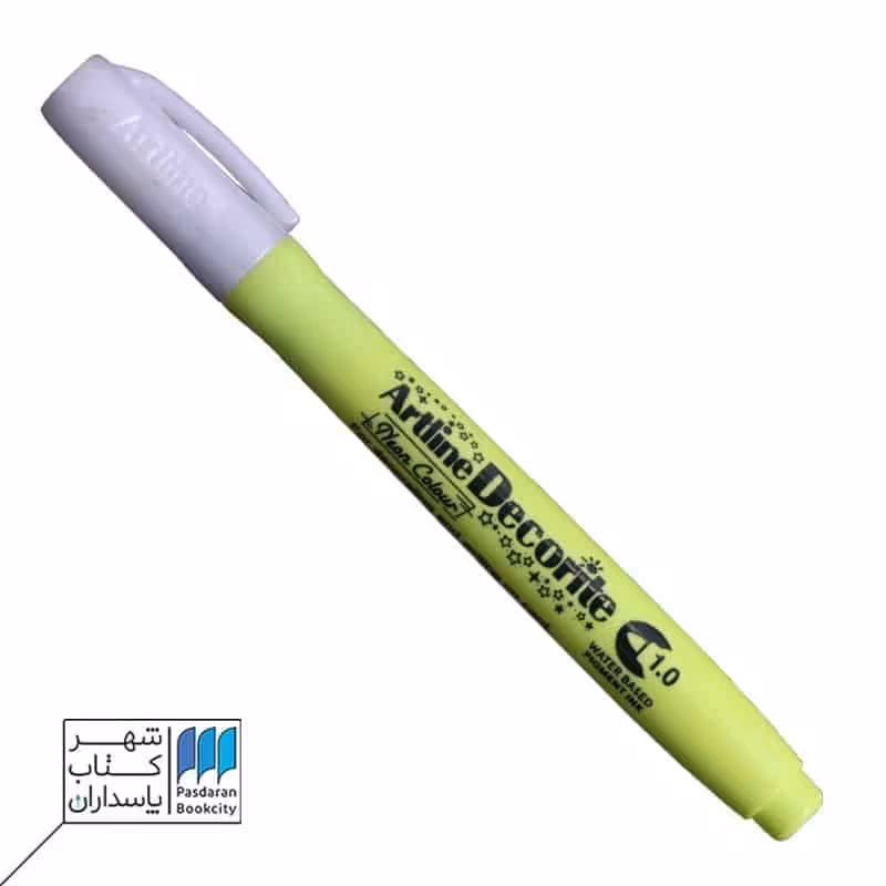 ماژیک دکور سوپریم نوک گرد نئون زرد