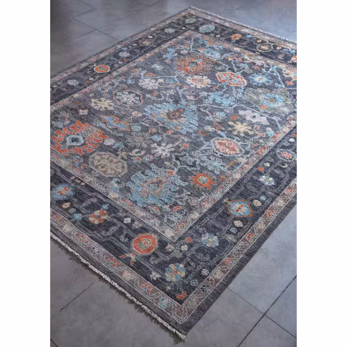 فرش دستبافت هفت و نیم متری امیرخیز مدل سلطان آباد کد 8085