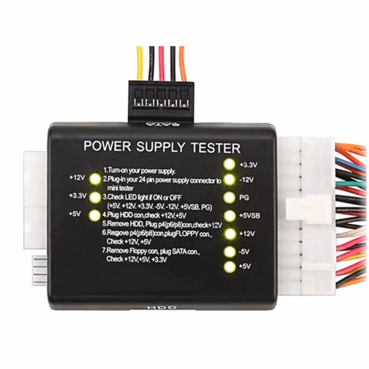 تستر منبع تغذیه کامپیوتر آنالوگ