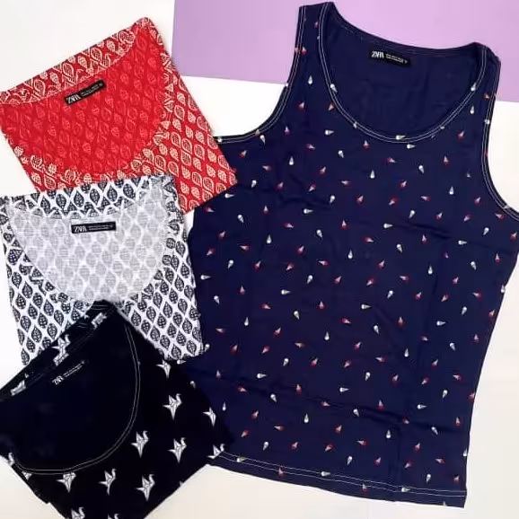 تاپ های آستین رکابی برند زارا
نخ خالص بنگالی فوق العاده زیبا قواره دار