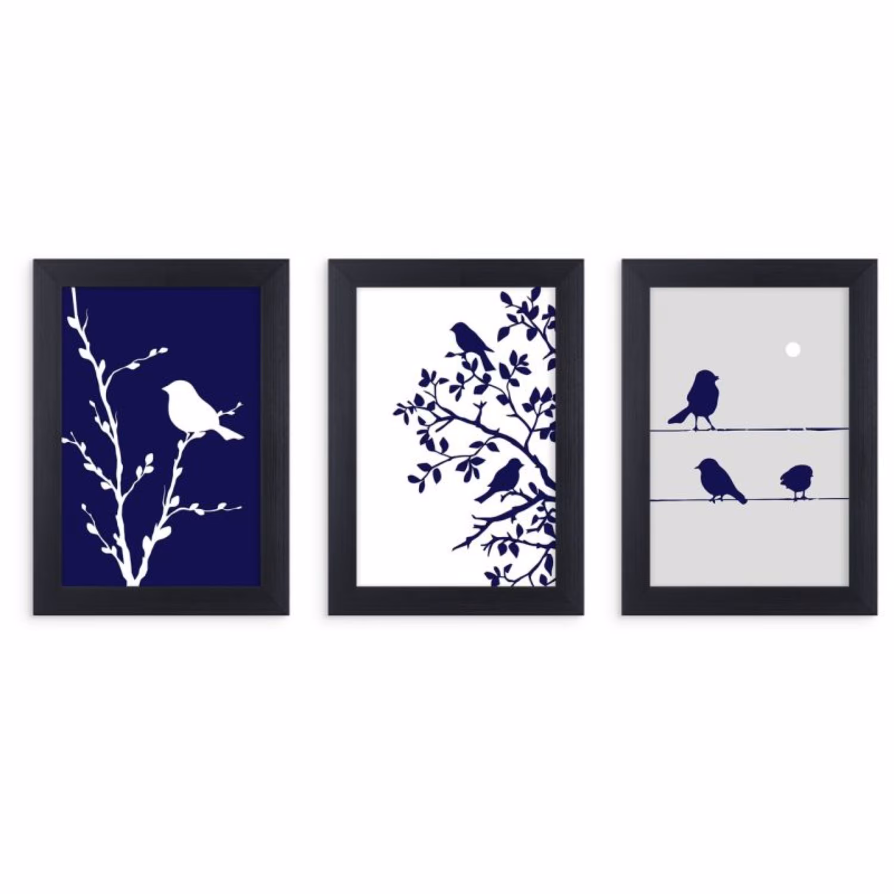 تابلو دکوراتیو 3 تکه آرتی فریم کد F030B23 سایز 60 در 40