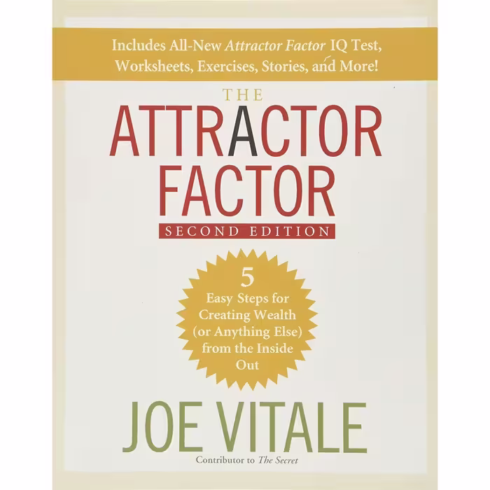 کتاب زبان اصلی The Attractor Factor اثر Joe Vitale انتشارات Wiley