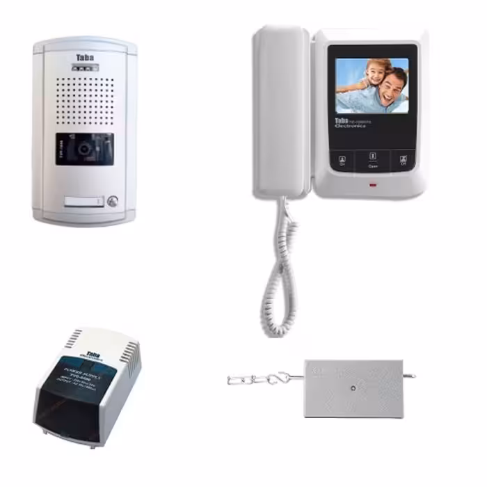 پک 1 واحدی تصویری با مانیتور 1090 تابا الکترونیک