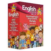 دی وی دی کودک 5 عددی DVD ENGLISH Singsing  کد 5064