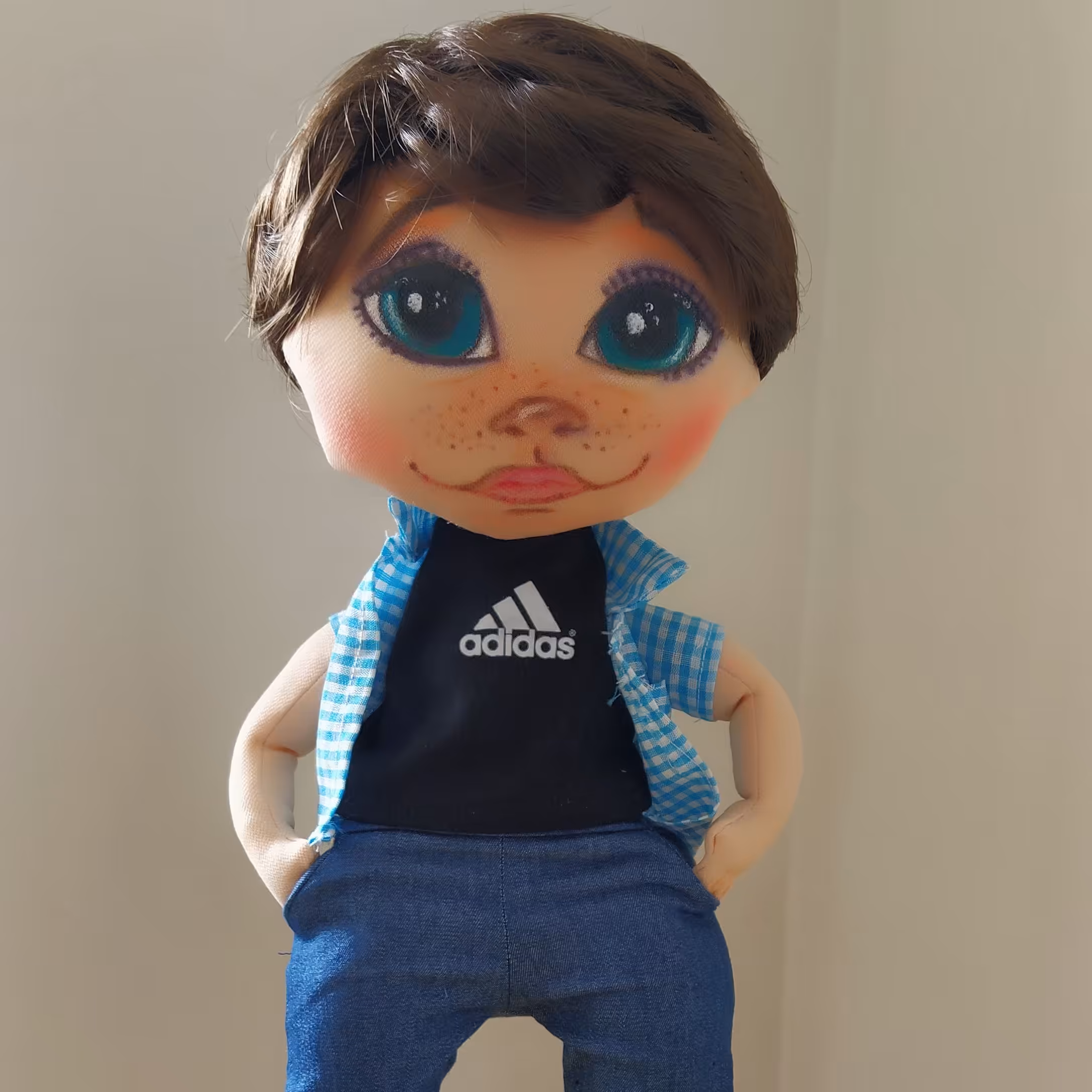 عروسک طراحی چهره پسر