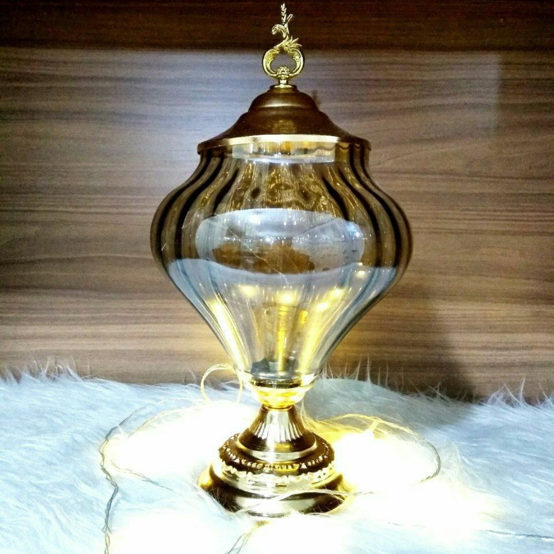 شکلات خوری شیشه‌ای موج