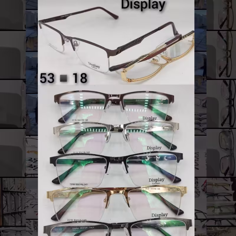 عینک فلزی نیمه مردانه