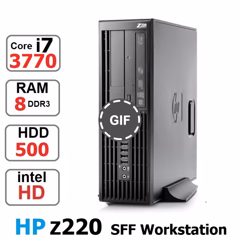مینی کیس HP Z220 WorkStation SFF i7 3770