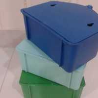 صندوق صدقات پلاستیکی دائمی بست خور عمده (پک سفارش 40عدد)(پس کرایه میشود)