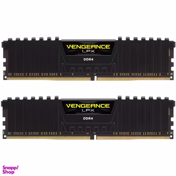 رم دسکتاپ DDR4 دو کاناله 3200 مگاهرتز CL16 کورسیر مدل Vengeance LPX ظرفیت 32 گیگابایت