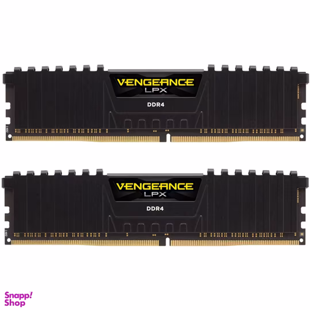 رم دسکتاپ DDR4 دو کاناله 3200 مگاهرتز CL16 کورسیر مدل Vengeance LPX ظرفیت 32 گیگابایت