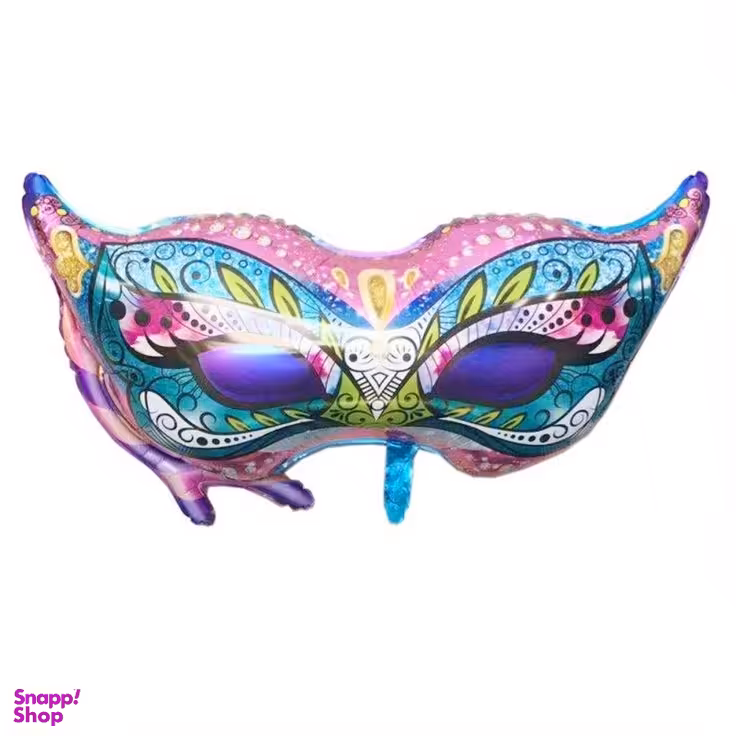 بادکنک فویلی طرح نقاب بالماسکه