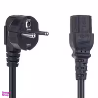 کابل برق سه پین منبع تغذیه کامپیوتر مدل 1BM طول 1 متر