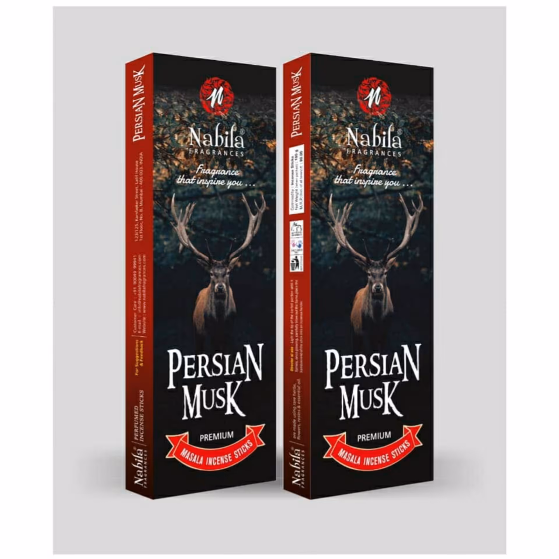 عود دست ساز 50 گرمی نابیلا مدل پرشین مشک