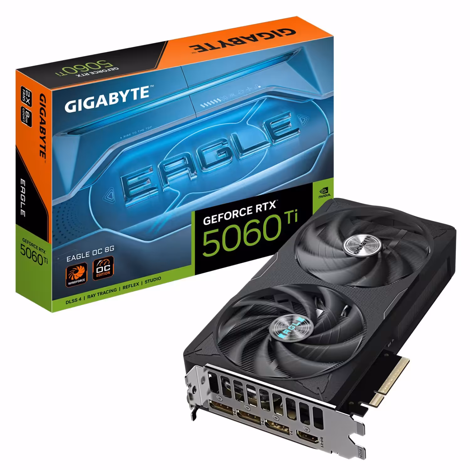 کارت گرافیک گیگابایت مدل GeForce RTX 5060 Ti EAGLE OC 8GB