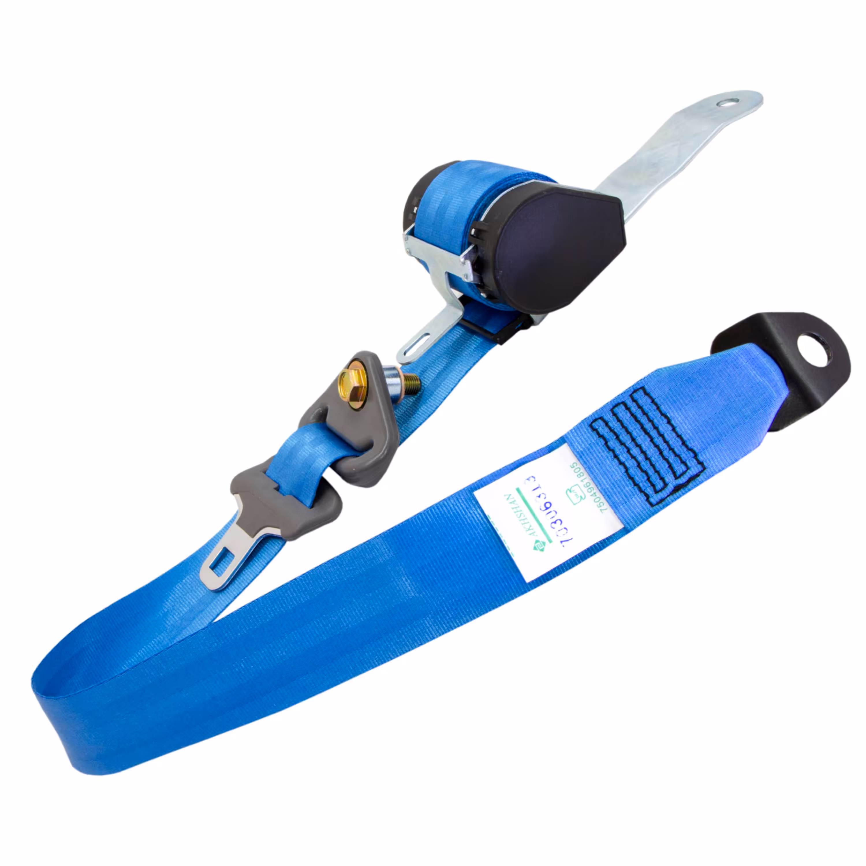 کمربند جلو راست پراید صبا رنگ آبی ( سمت کمک راننده )