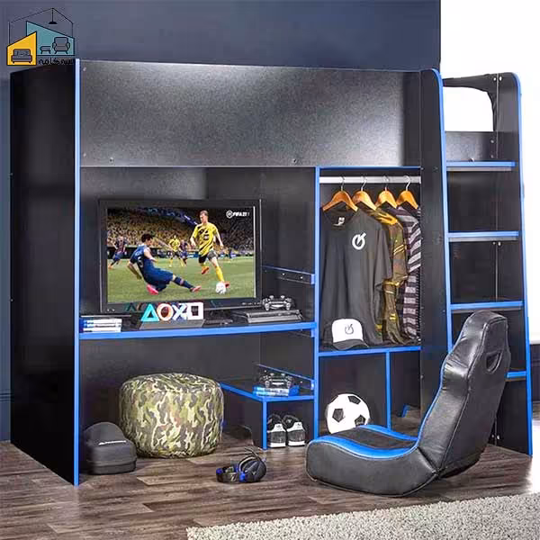 تخت خواب دوطبقه کد BTDP23