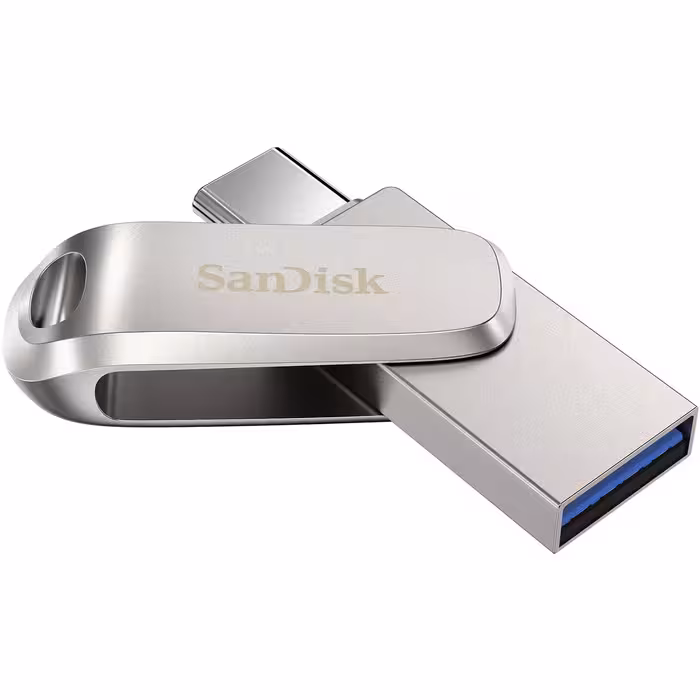 فلش مموری سن دیسک مدل SanDisk Ultra Dual Drive Luxe ظرفیت 256 گیگابایت