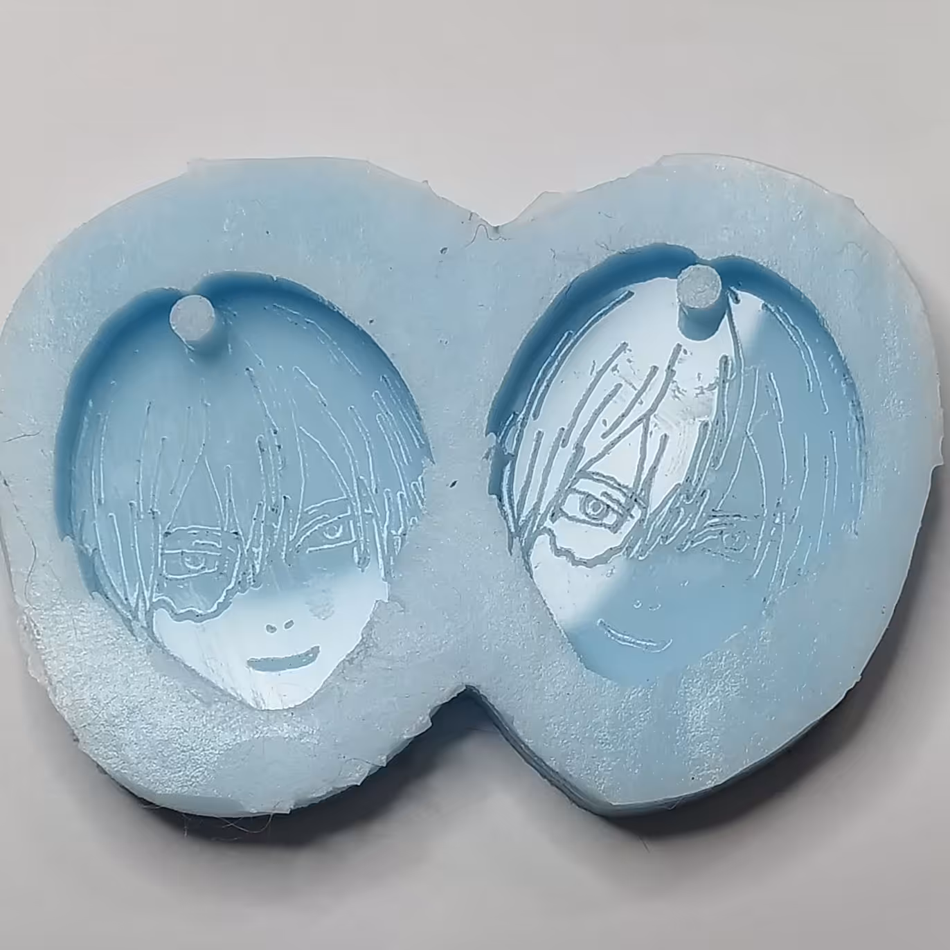 قالب سیلیکون رزین گوشواره شوتو