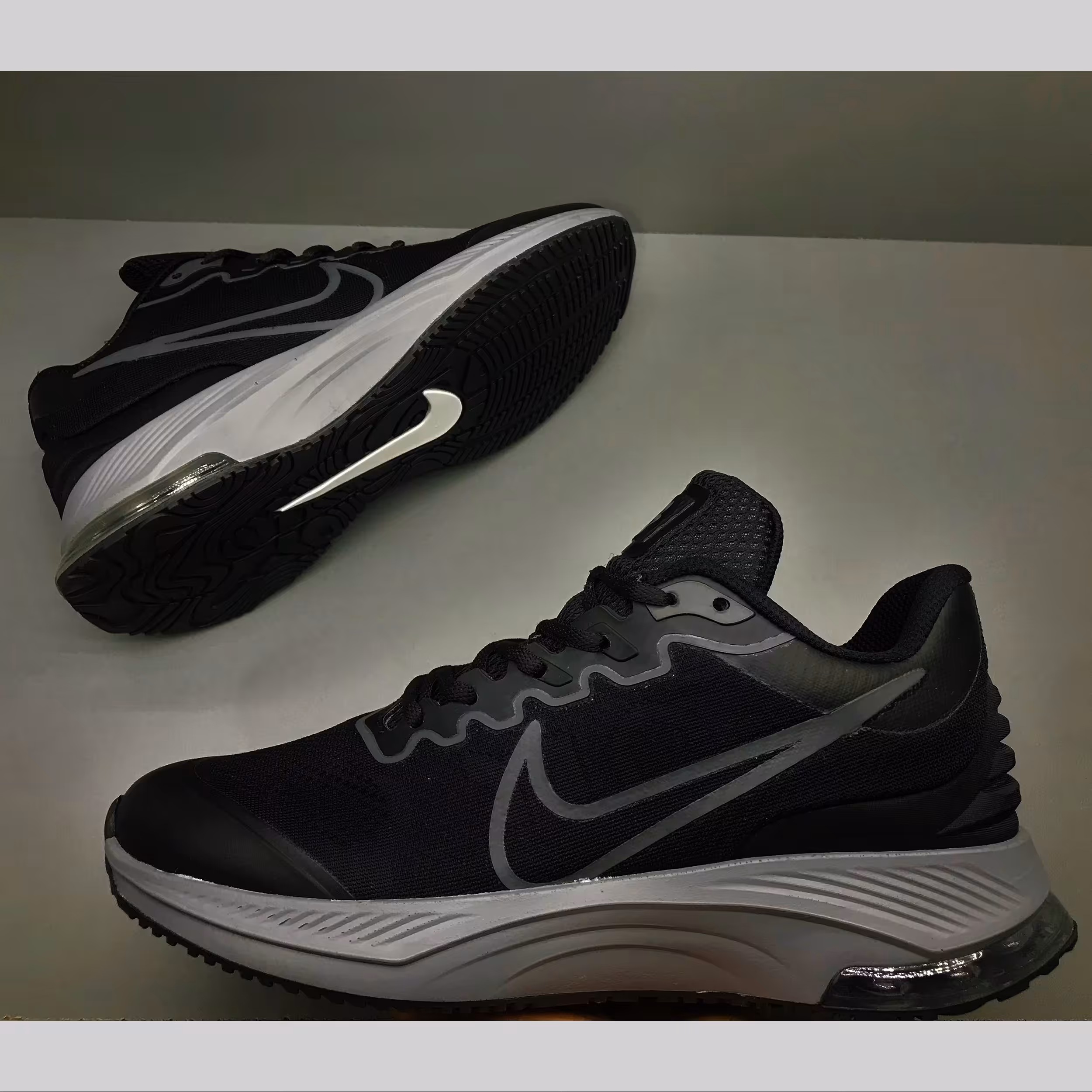 کتانی نایکی مدل ایرمکس رنگ مشکی طوسی کد A83