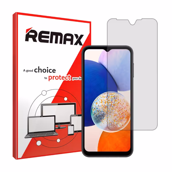 گلس سامسونگ Galaxy A14 مدل شفاف برند ریمکس کد S